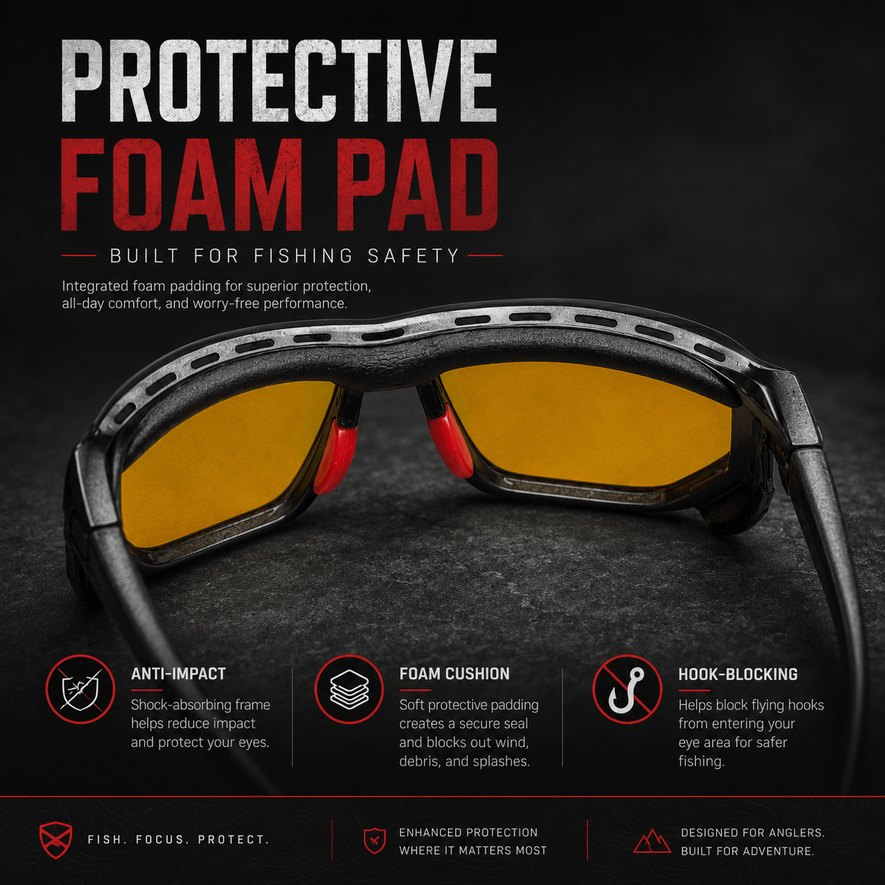 Polarized Vintage Safety Glasses for Men & Women with UV400 Protection