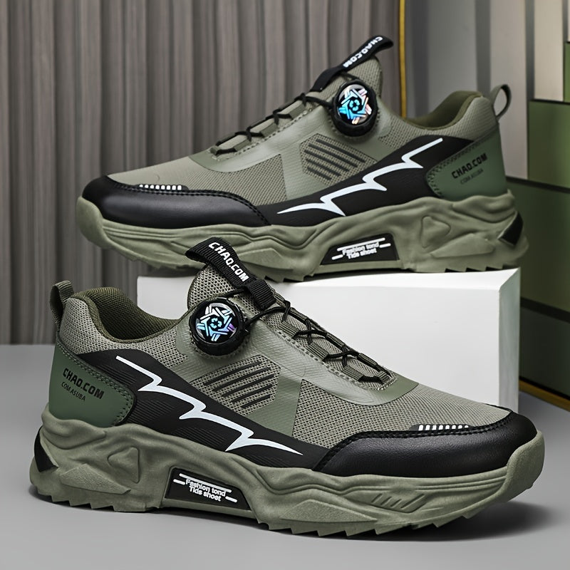 Men's Breathable Anti-Odor Outdoor Sneakers with Height - Low-Top Elastic Closure Running Shoes Suitable for Gym,, Casual Wear - -Season Comfortable Athletic Footwear with Odor-Resistant Technology - ayq