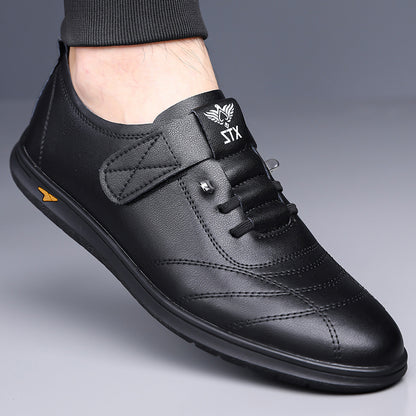 Men's Casual Hook-and-Loop Sneakers Lightweight All-Season