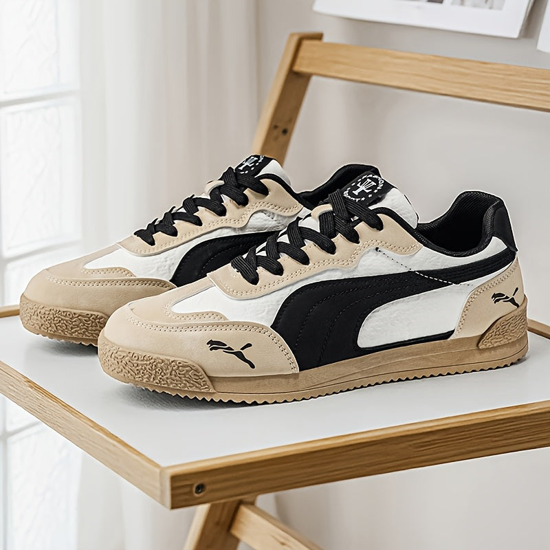 Men'S Fashionable Lightweight Sneakers | Spring/Fall New Arrival, Low-Top, Lace-up, Rubber Sole, Comfortable Non-Slip, Durable, Casual & Sports Style for Daily & Outdoor Activities - ayq