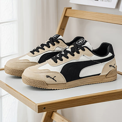 Men'S Fashionable Lightweight Sneakers | Spring/Fall New Arrival, Low-Top, Lace-up, Rubber Sole, Comfortable Non-Slip, Durable, Casual & Sports Style for Daily & Outdoor Activities - ayq