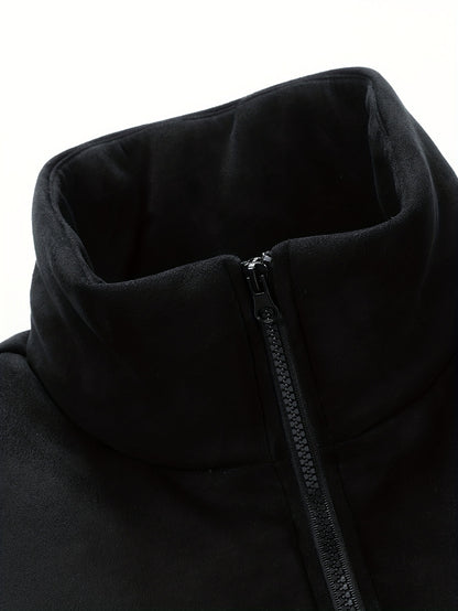 779 Men's Fashion Casual Trendy Thickened Winter Personality Letter Warm Jacket