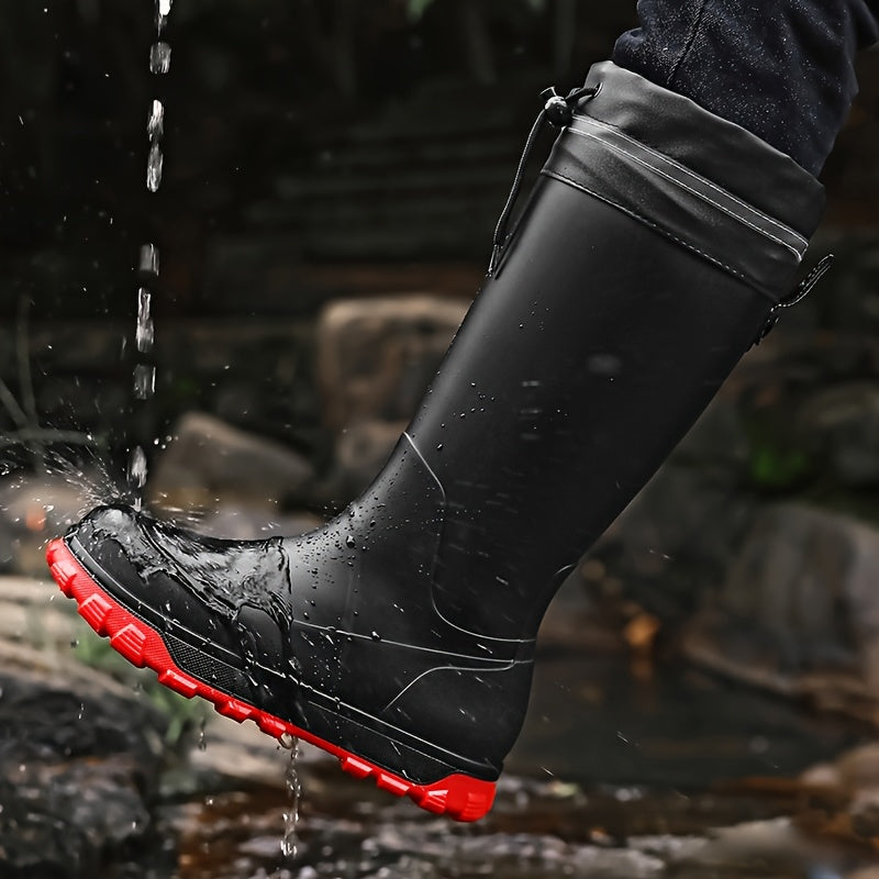 Men's All-Season Waterproof High-Top Outdoor Boots