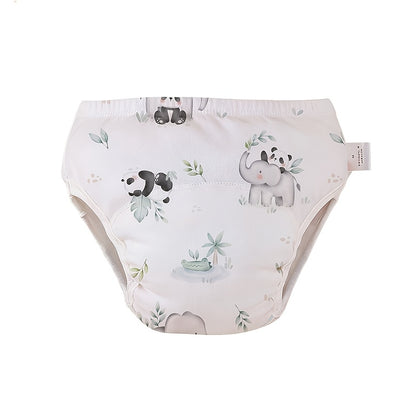 2pcs Kids Potty Training Pants with Leak-Proof Cotton, Unisex