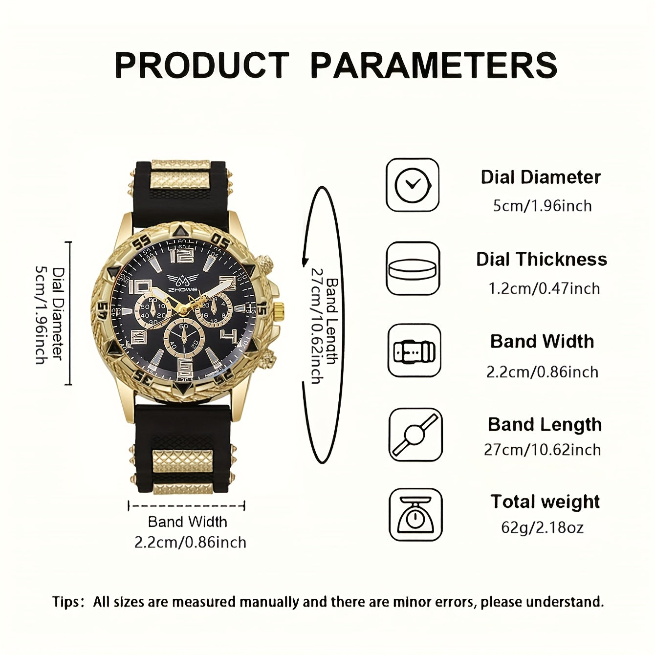 2pcs Men'S Business Fashion High-End Retro Quartz Watch, Perfect for Christmas/Valentine'S Day/Anniversary/Birthday Gifts, Essential for Trendy Men