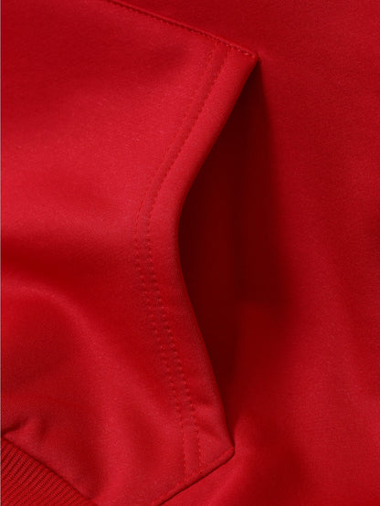 Women'S Plush Fleece-Lined Hooded Sweatshirt with Bear Print & Zipper Closure - Cozy Winter Warmth, / Color Block Design, Soft Fleece Fabric, Casual Pullover for Fall & Winter, Autumn Winter Apparel | Hooded Sweatshirt | Zipp