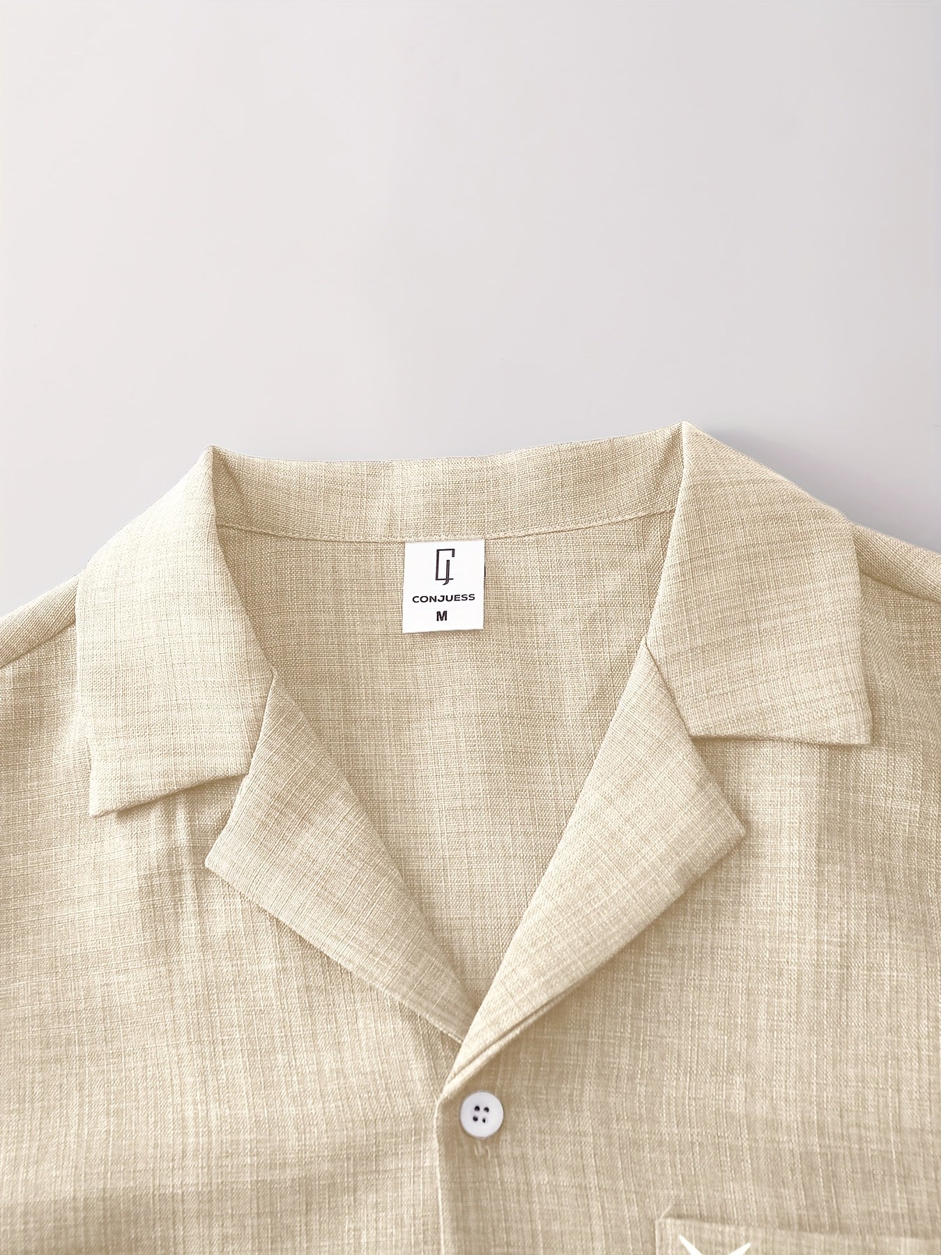 Men's Casual Two-Piece Polyester Suit Set with Alphabet Print