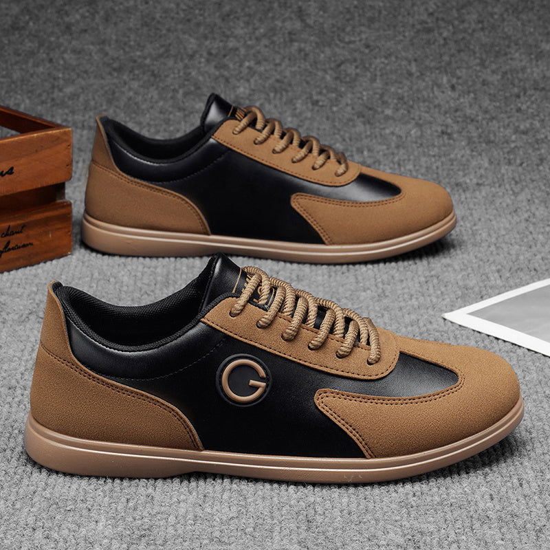 LOEIKAN 2026 Spring New Men'S Low-Top Traditional Shoes, Comfortable, Trendy, Fashionable, Versatile Outdoor Street Footwear - ayq