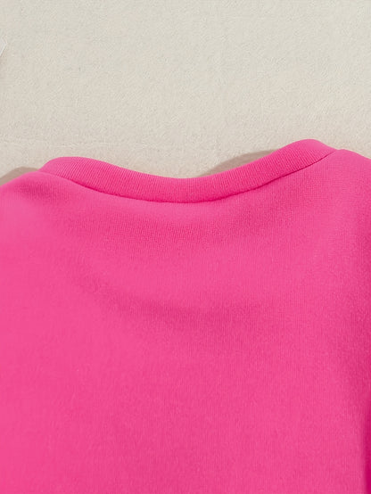 Տղա աղջիկների աշուն/ձմեռ տառերով դրոշմված տաք, աստառով սվիտեր և մարզաշապիկ, իդեալական է բացօթյա օգտագործման համար