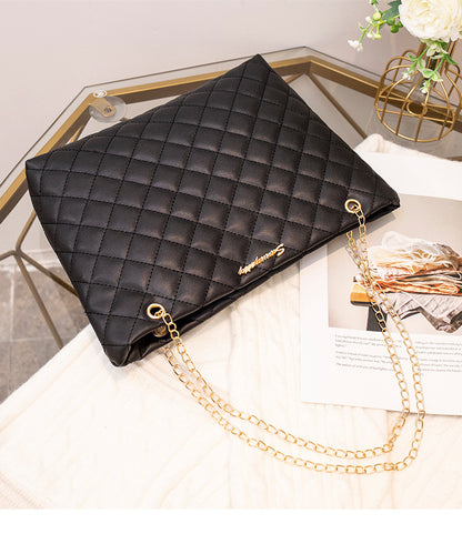 1 հատ կանացի մեծ տարողությամբ դույլ-պարկ - հաստ շղթայով ուսի պայուսակ՝ ճարմանդով փակվող, թևատակ/ցանց (ընտրեք), առօրյաից մինչև նորաձև պայուսակ՝ հարմար կանանց համար