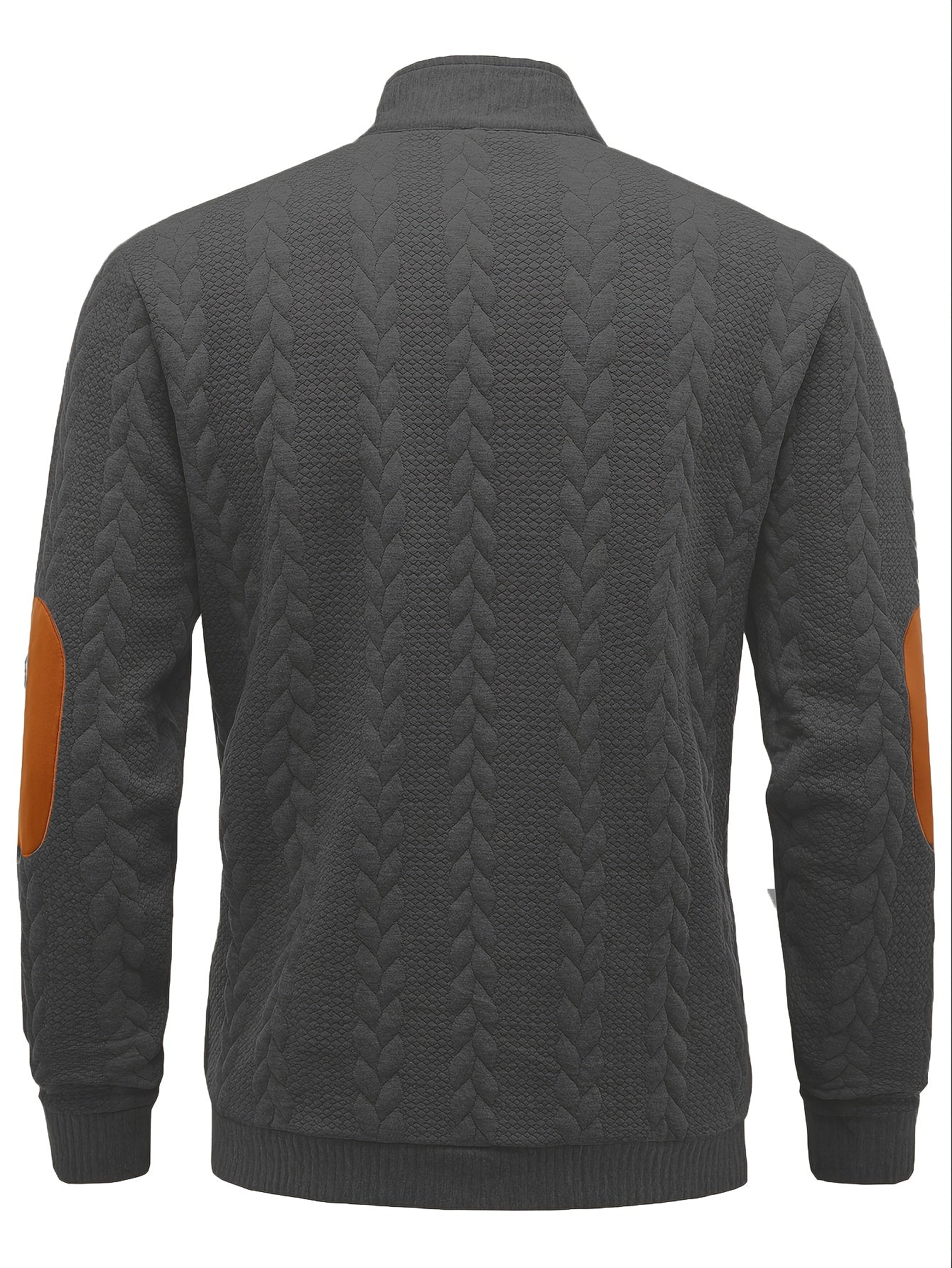 Men'S Light Blue Quilted Zip-Up Jacket - Casual Fall/Winter Outerwear with Stand Collar, Long Sleeves, and Front Pockets, Perfect for Casual Attire, Autumn Winter Apparel | Quilted Texture Jacket | Zippered Jacket