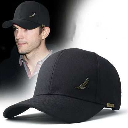 Unisex Casual Polyester Baseball Cap - Trendy Duckbill Hat