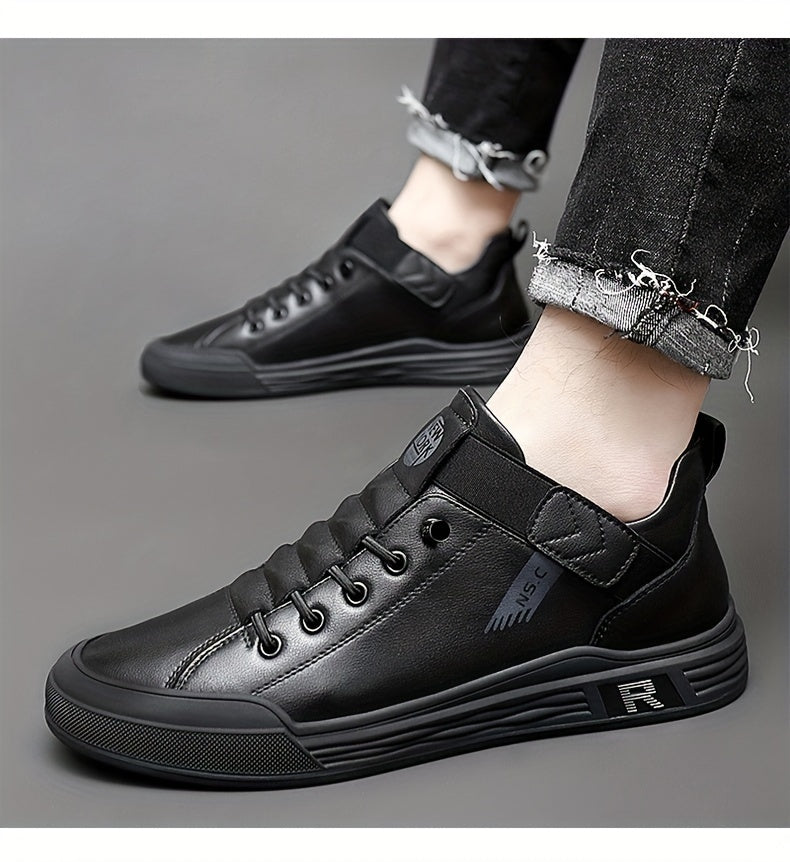 Men'S Shoes New Fashion Trendy Men Must-Have Versatile Casual Business Shoes Lace-Up Soft Sole Soft Surface Slip-On Loafers Driving Shoes Men'S Travel Shoes - ayq