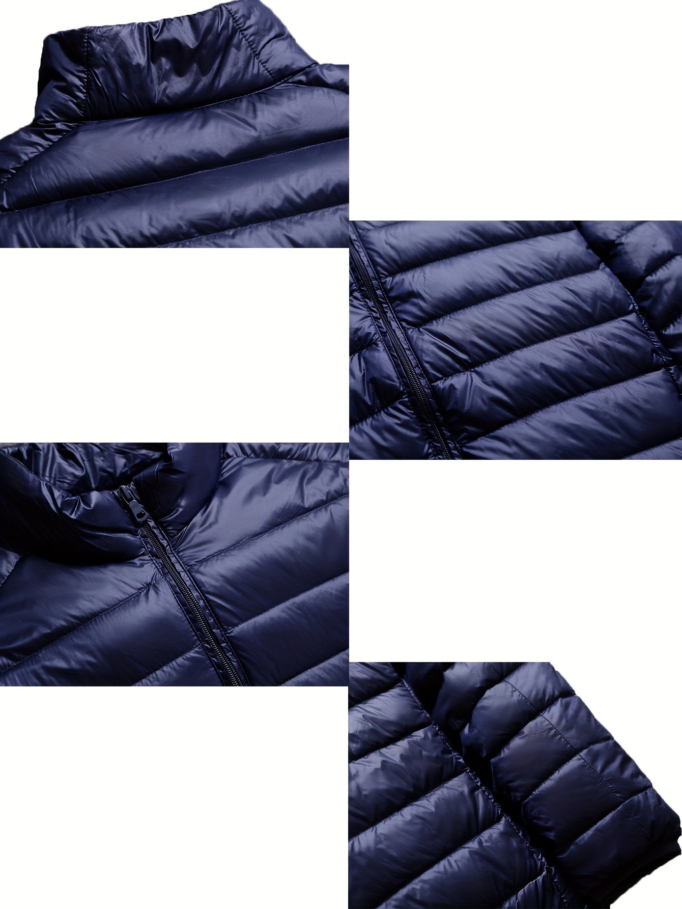 Spring, Autumn, And Winter Styles with a Stand Collar And Zipper Closure, Versatile Casual Lightweight Jacket for Men - ayq