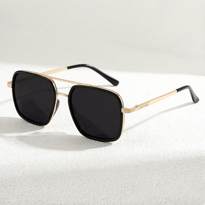 Unisex Double Bridge Polarized Sunglasses with TAC Lenses