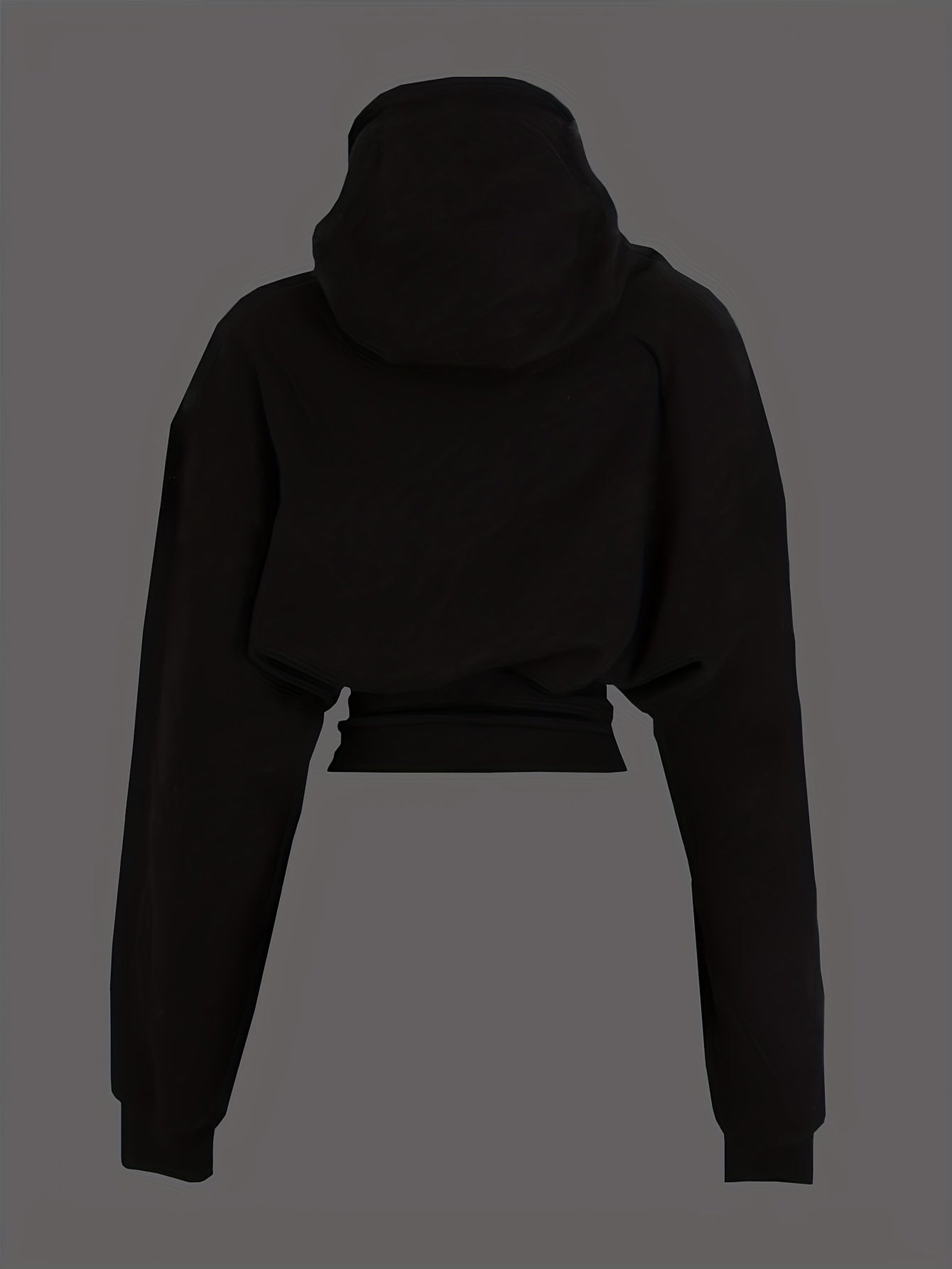 Women's Casual Hooded Long Sleeve Cinched Waist Hoodie