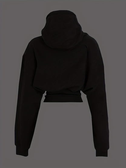 Women's Casual Hooded Long Sleeve Cinched Waist Hoodie