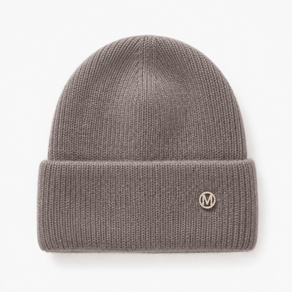 Unisex Elastic Furry Knit Beanie Hat for Winter Streetwear