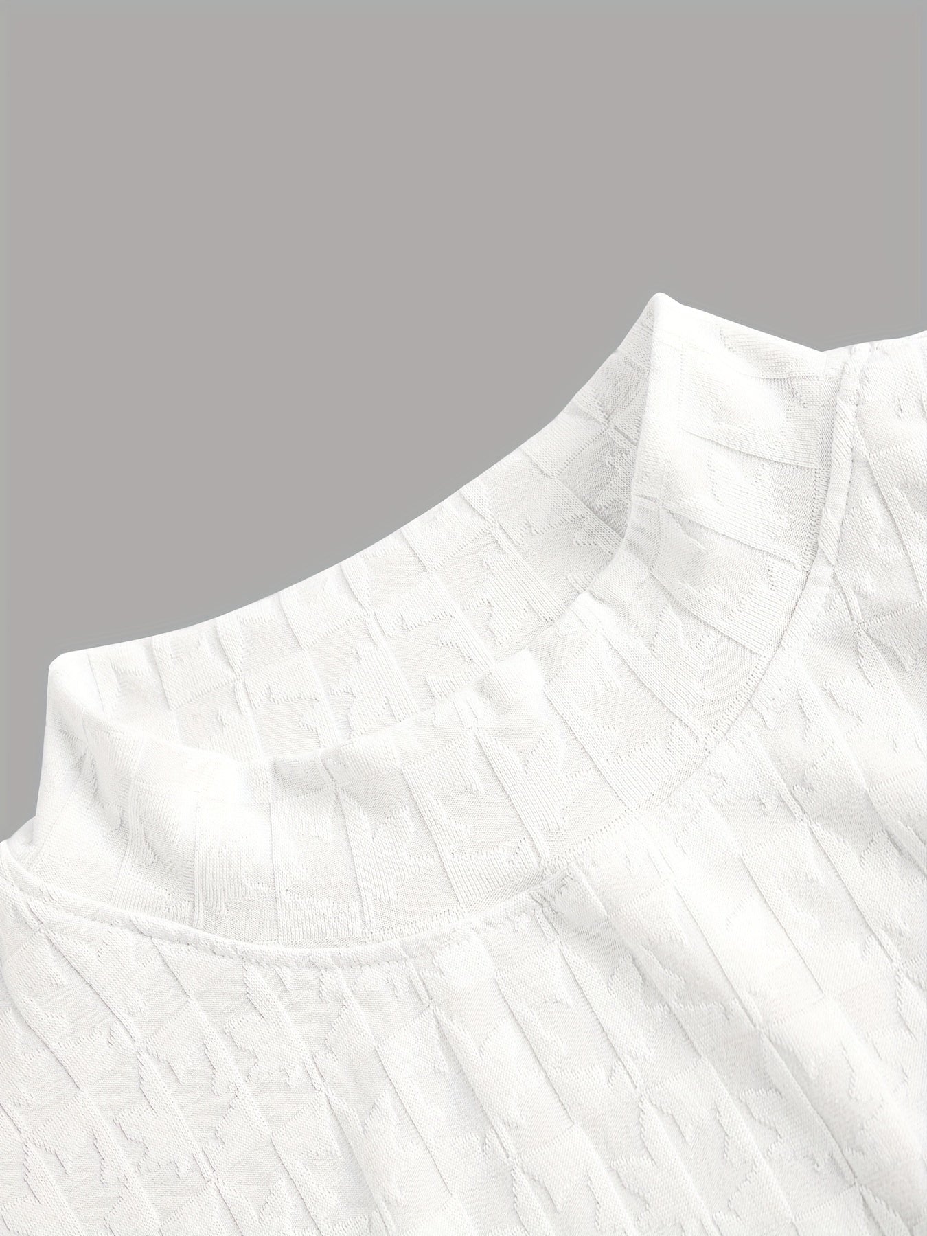 Տղամարդու երկարաթև մարզաշապիկ կիսաբարձր օձիքով, առօրյա ժակարդե հիմք վերնաշապիկի համար, աշնանային և ձմռան համար նախատեսված ոճային և բարձրորակ վերնաշապիկ