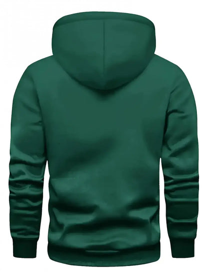 Men's Portugal Flag Hoodie with Adjustable Hood & Pocket