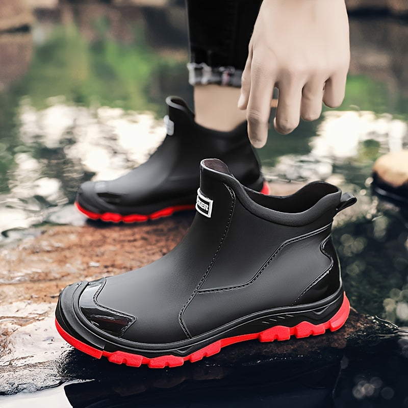 Unisex Waterproof Slip-On Shoes with Durable Non-Slip Sole