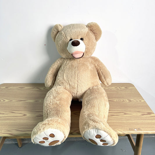 95Cm/37.4In Cartoon Plush Doll Large Bear Stuffed Toy Home Essentials Soft Plush Animals Big Bear Home Decor Party Adorable for Children Ideal Gift for Birthdays And Holidays