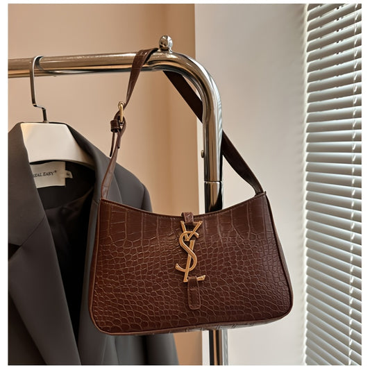 2025 Summer Women's Stylish PU Single-Shoulder Square Bag - ayq