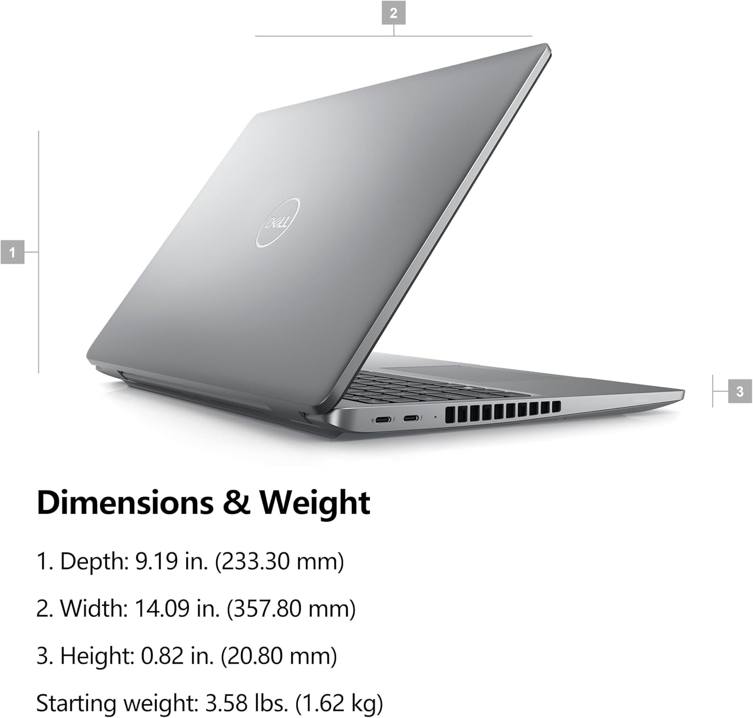 Dell Latitude 5550 15 Business AI Laptop, 15.6" FHD Computer, Intel Ultra 7 155U (Beat I7-1355U), 32GB DDR5 RAM, 1TB SSD, Wifi 6, Backlit Keyboard, Fingerprint Reader, Windows 11 Pro