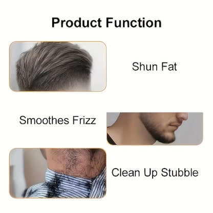 YAIAWISU Men's Cordless Electric Hair Clippers & Beard Trimmer with LCD Screen, USB-Rechargeable Cordless Grooming Kit, T-Blade Trimmer with Guide Comb Suitable for Hair, Shaving, and Scalp Trimming