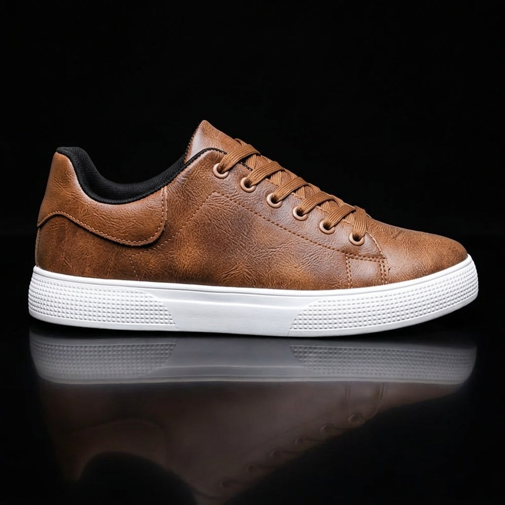 Men's Casual Low-Top Sports Shoes with Breathable Upper