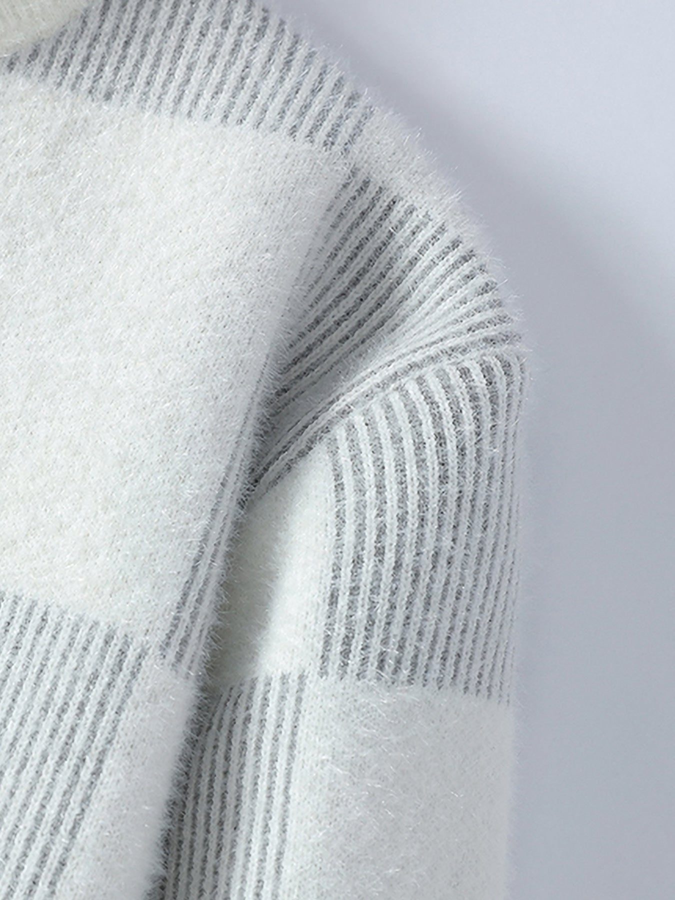 Նոր տղամարդու աշնանային և ձմեռային սվիտեր՝ կլոր վզով, ջերմության համար, տրիկոտաժե