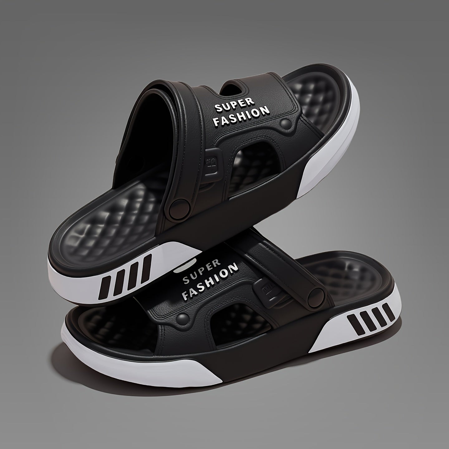 Minimalist EVA Slip-On Sandals for Men and Women, All-Season Comfort