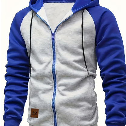 Նոր տղամարդու գունագեղ, ազատ, սպորտային բաճկոն, կայծակաճարմանդով վերնաշապիկ՝ բացօթյա օգտագործման համար, պարզ աշնանային վերնաշապիկ