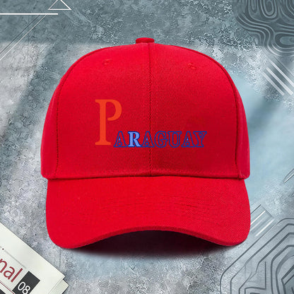 Unisex Paraguay Print Lightweight Adjustable Baseball Cap