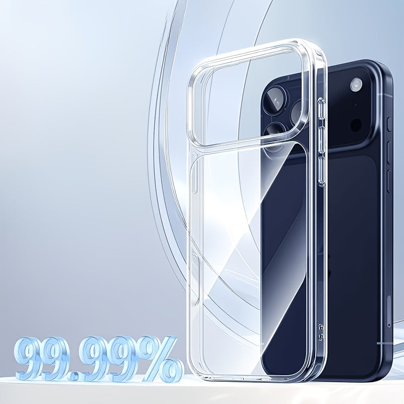 Clear Shockproof TPU Case for iPhone 18, 17, 16 Series