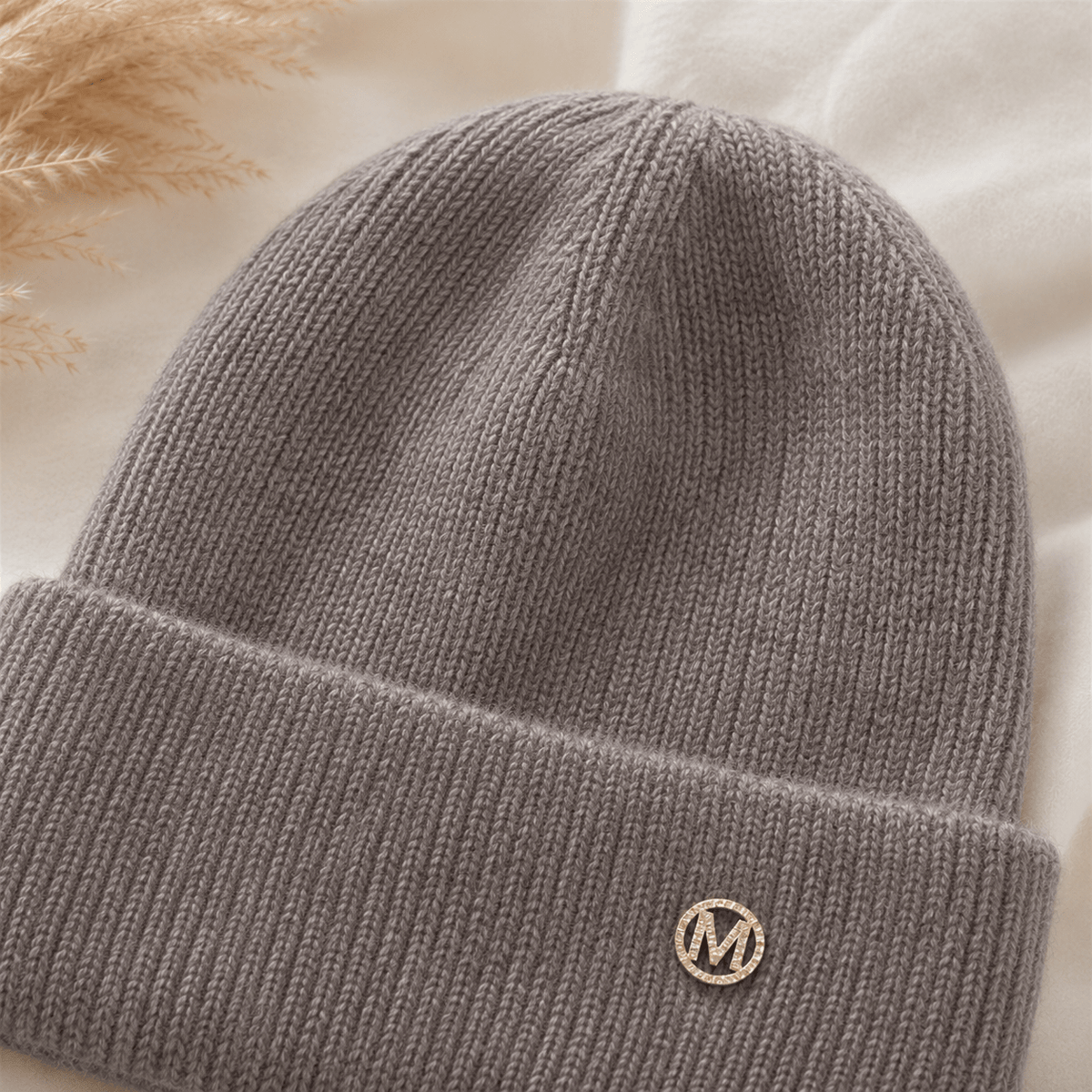 Unisex Elastic Furry Knit Beanie Hat for Winter Streetwear