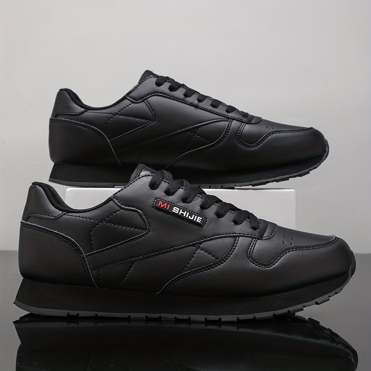 Unisex Vintage Low-Top Casual Sneakers with TPU Sole