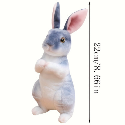 Toy Figure Doll: Lifelike Rabbit Plush Toy, Adorable Rabbit Plush Animal, Perfect for Video Game Fans, Birthday Gifts, and Easter Decorations, Plush Figures