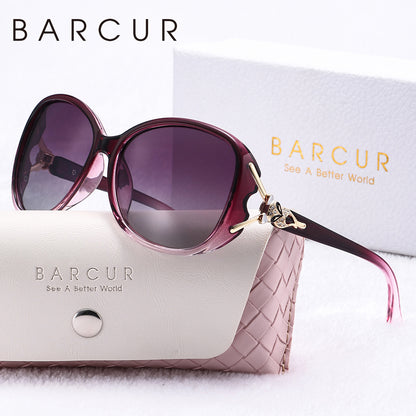 BARCUR Butterfly UV400 Fashion Sunglasses with Polycarbonate Frame