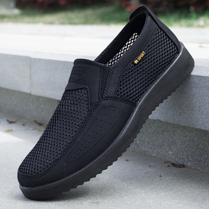 Men's Breathable Slip-On Casual Large Size Sneakers - ayq