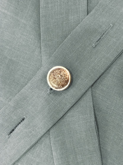 Women's Fashionable Set in Solid Color Top with Straight-Leg Pants, 2pcs Set for Elegant Style