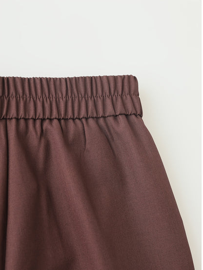 1pc Women'S High-Waist Casual Wide-Leg Trousers, Solid Color, Regular Fit Long Pants, Polyester Twill Fabric, with Button Closure for Work and Leisure - Seasonal Fashion