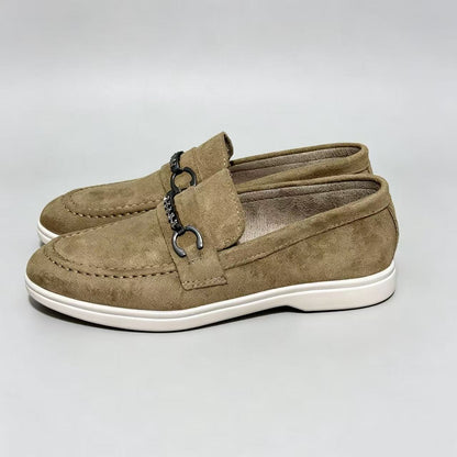 Women's Casual Slip-On Flat Loafers - Comfortable All-Season Shoes