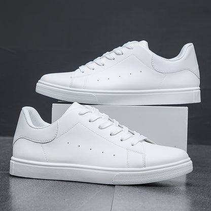 Men's Casual Minimalist Low-Top Sports Sneakers with Breathable Upper