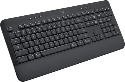 Logitech Signature MK650 Combo for Business, Wireless Mouse and Keyboard, Logi Bolt, Bluetooth, Smartwheel, Globally Certified, Windows/Mac/Chrome/Linux - Graphite