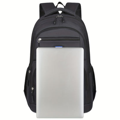 1pc Men's Large Capacity Backpack With Multiple Compartments, Stylish Travel Laptop Storage Backpack