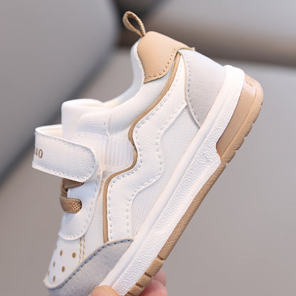 Spring And Autumn Children'S Walking Shoes, Breathable Soft-Soled Shoes for Boys And Girls, Anti-Slip And Collision-Resistant Ultra-Fiber Baby Shoes.