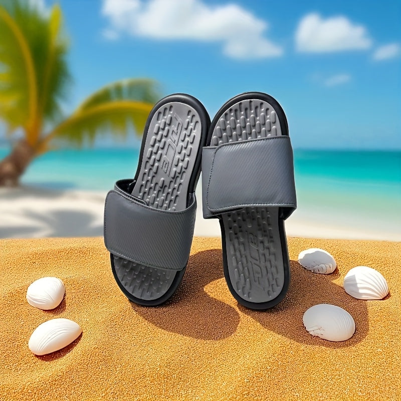 Men's Lightweight EVA Athletic Slippers with Massage Sole