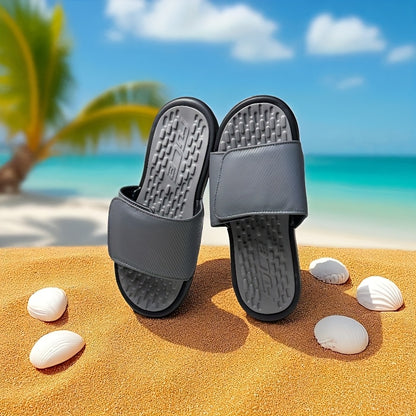 Men's Lightweight EVA Athletic Slippers with Massage Sole