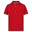 Tommy Hilfiger Boys' Short Sleeve Polo Shirt – Soft Pique Fabric